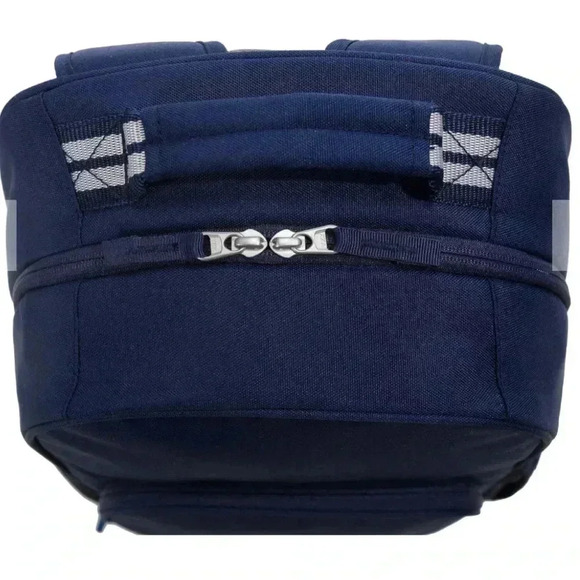 Pottery Barn Kids LA Dodgers Mackenzie Navy Personalized “Max”Large Backpack NEW - Picture 4 of 15